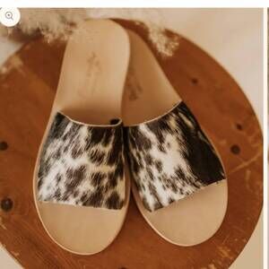 NEW AGAVE SKY women's nadia sandals in chocolate